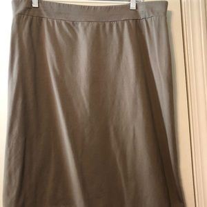 COMFY SKIRT w/ELASTIC WAISTBAND